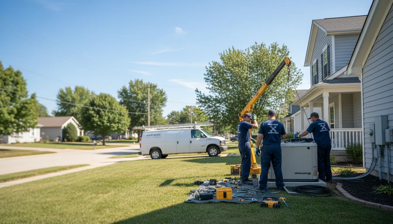 Generator Installation in Vandalia, MI near me